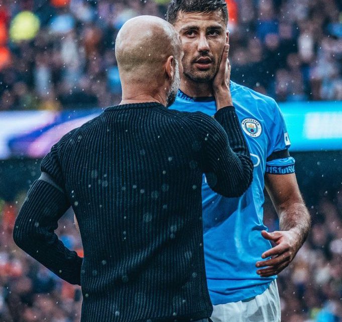 PREMIER LEAGUE | Pep Guardiola confirma que Rodri se pierde lo que queda de temporada