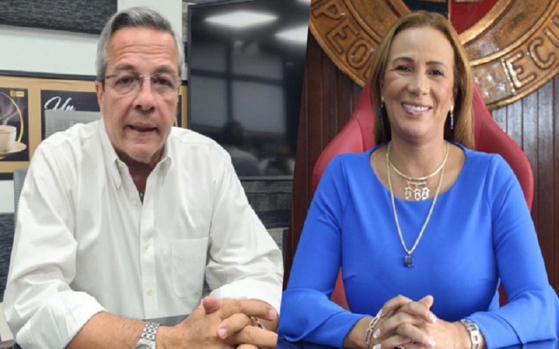 Jimmy Jairala y Lucía Vallecilla, el binomio presidencial de Centro Democrático