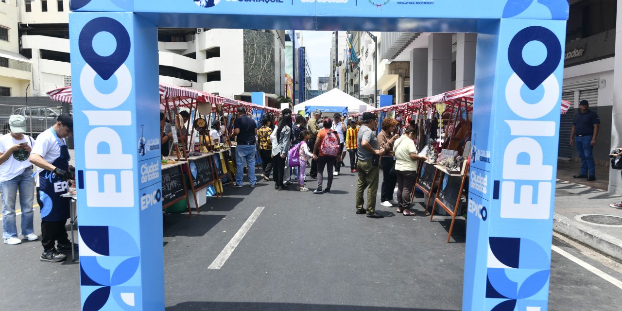 Comerciantes autónomos y emprendedores de ÉPICO vendieron sus  productos en la Feria de la Alcaldía de la calle Panamá