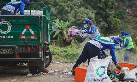 En Mapasingue Este se recogieron 45 toneladas de basura con limpieza y barrido