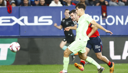 Osasuna venció 4-2 al FC Barcelona por LaLiga