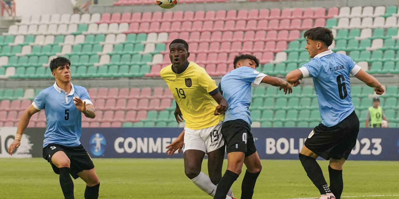 SUDAMERICANO SUB 15 | Ecuador empata con Uruguay en el debut