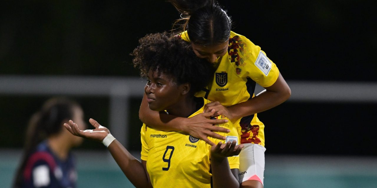 MUNDIAL FEMENINO SUB 17 | La selección de Ecuador derrotó a su similar de República Dominicana en el debut