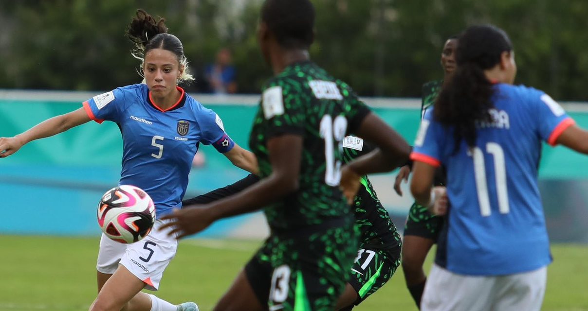 MUNDIAL FEMENINO SUB 17 | Nigeria aplastó (4-0) a Ecuador en República Dominicana