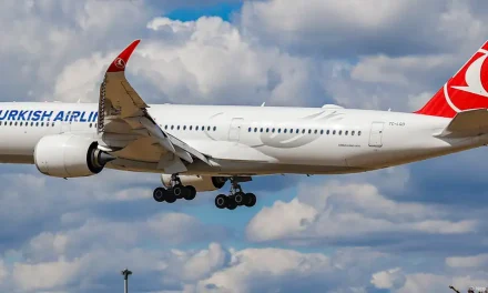 Muere en pleno vuelo un piloto de Turkish Airlines