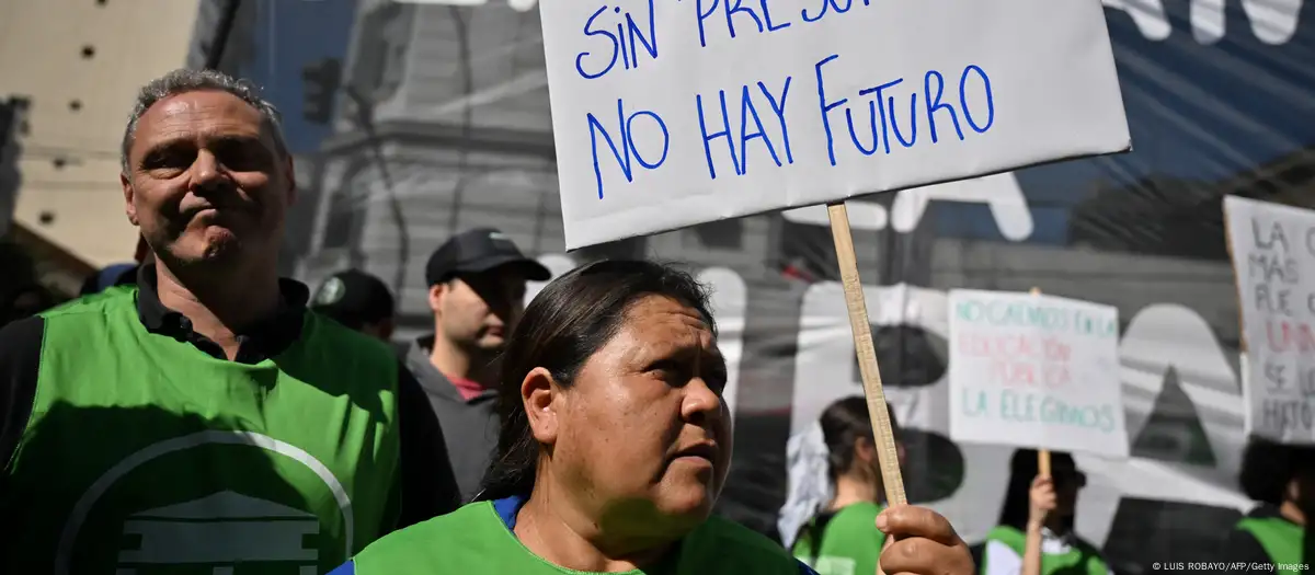 Huelga universitaria por veto de Milei a ley de financiación