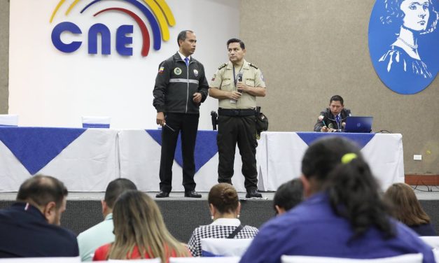 CNE y Policía Nacional capacitaron a organizaciones políticas sobre seguridad