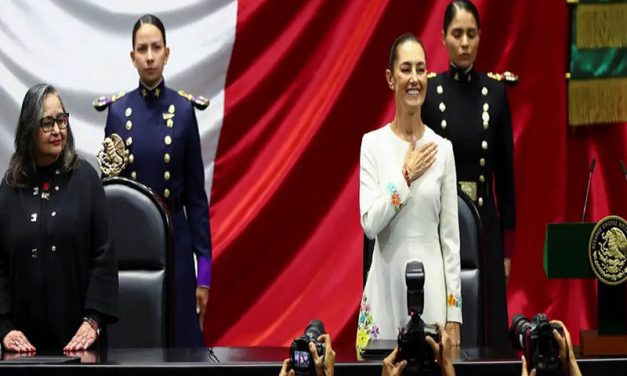 Claudia Sheinbaum asume como primera presidenta de México