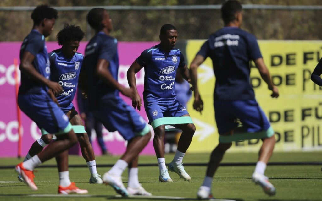 Ecuador realiza su entrenamiento enfocado en el duelo ante Paraguay por eliminatorias