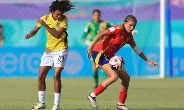 FIN AL SUEÑO: Ecuador cayó goleado ante España en el Mundial Femenino Sub 17