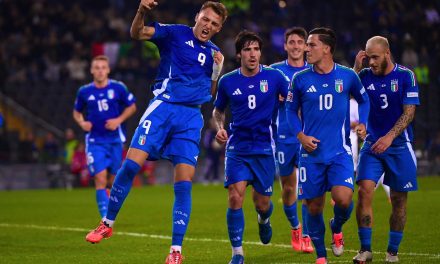 Goleada de Italia frente a Israel en la Nations League