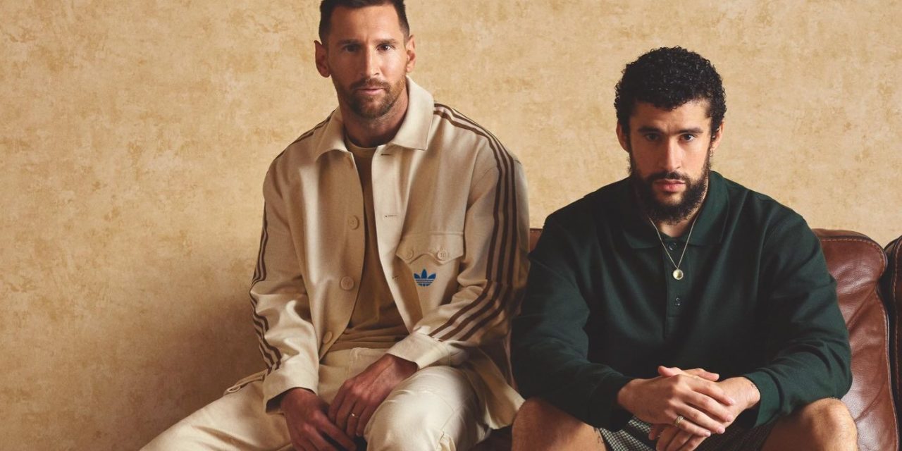 Messi y Bad Bunny se unieron para colaborar junto a Adidas