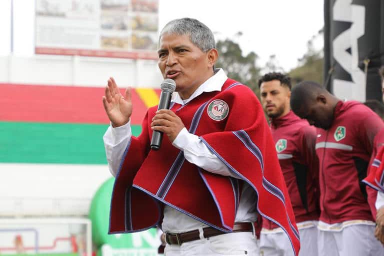 Luis Alfonso Chango cuestionó el arbitraje en el duelo por Copa Ecuador