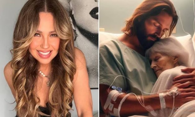 Thalía reacciona con alabanza a la hospitalización de su hermana Ernestina Sodi