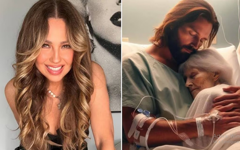 Thalía reacciona con alabanza a la hospitalización de su hermana Ernestina Sodi