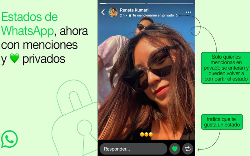 Prueba las nuevas funciones de WhatsApp para los estados: Llega el estilo Instagram