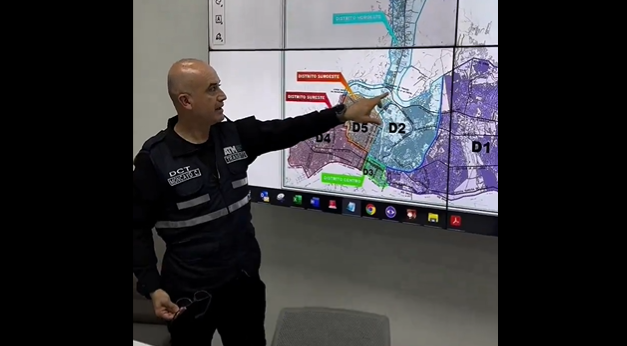 Más de 500 agentes controlan el tránsito en puntos  estratégicos de la ciudad durante los apagones