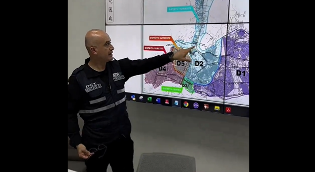 Más de 500 agentes controlan el tránsito en puntos  estratégicos de la ciudad durante los apagones