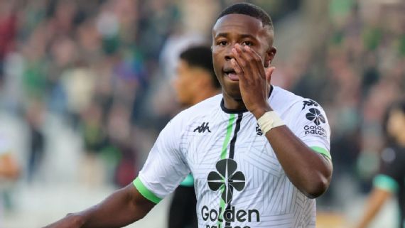 Alan Minda marcó un golazo y dio una asistencia en la goleada de Cercle Brugge ante St. Gallen en la Conference League