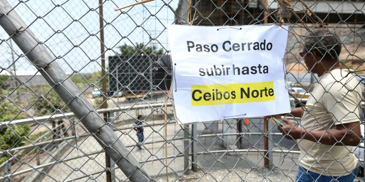 Se realizan cierres totales y parciales en los callejones que conectan a la  Av. José Rodríguez Bonín con la Av. Perimetral