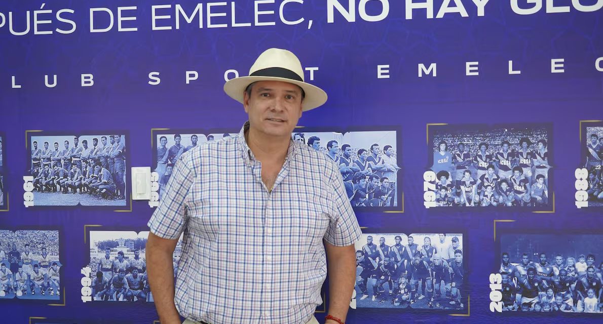 “LA FEF NOS ESTÁ HOSTIGANDO”: Carlos Puga, Directivo de Emelec, reveló todo sobre la actualidad del cuadro azul