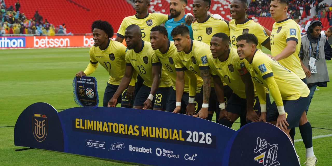 SEGÚN SOFASCORE: 4 jugador de Ecuador, incluidos en el once de la fecha 9 de Eliminatorias