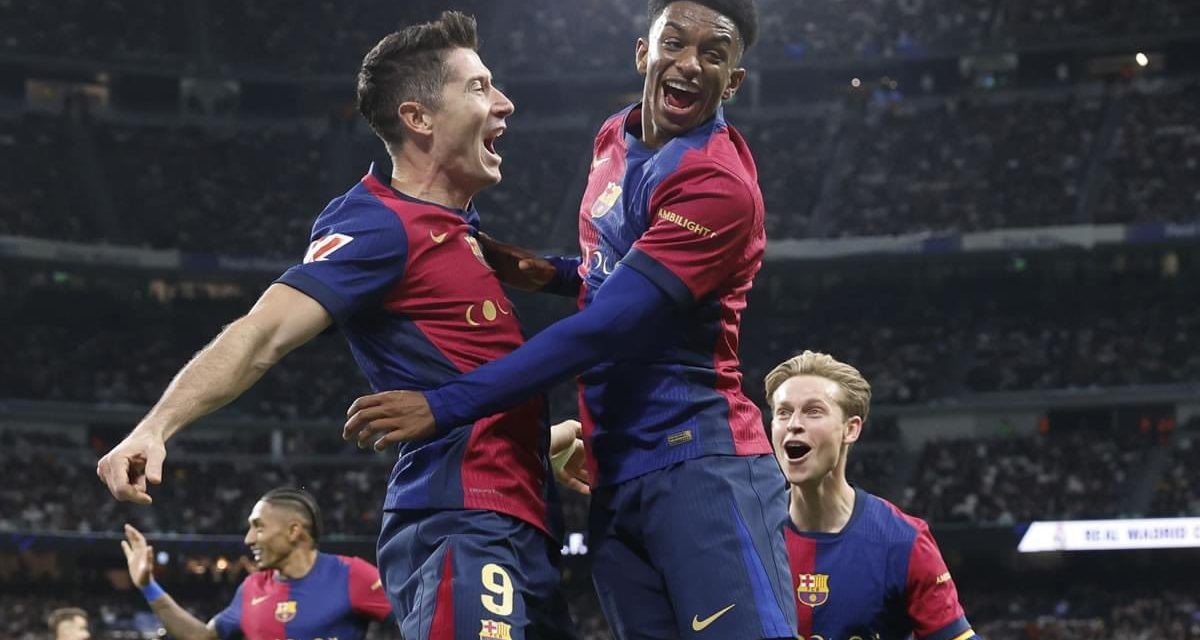 P4LIZA CULÉ: El Barça aplastó al Real Madrid en el Bernabéu