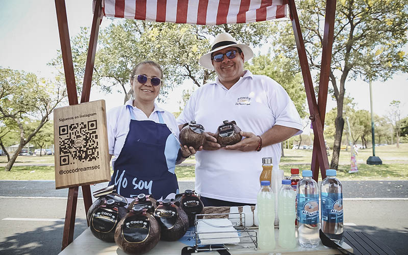 Más de 10.000 guayaquileños disfrutaron de la Feria Guayaquil al Aire Libre en Parque Samanes