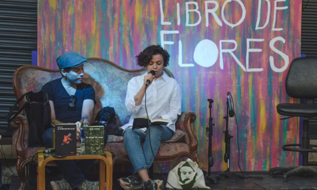 María Moreno, Pablo Katchadjian y Gabriel Cabezón Cámara, hoy en la Feria del Libro de Flores