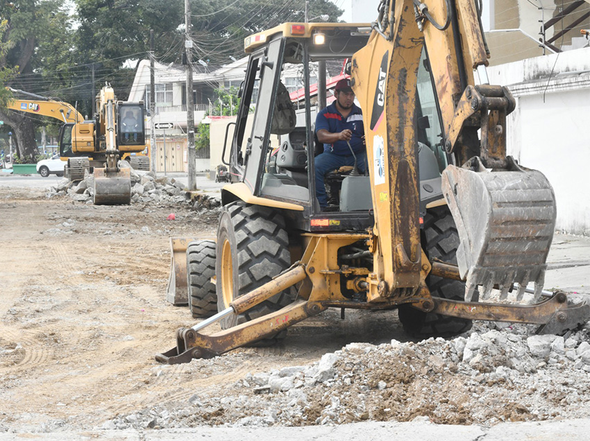 Mantenimiento vial en la ciudadela La Saiba avanza con la renovación del pavimento