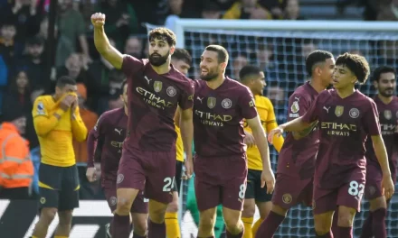 Dramática victoria del Manchester City ante el Wolverhampton