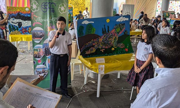 Murales creativos fueron la temática de “Reciclarte”