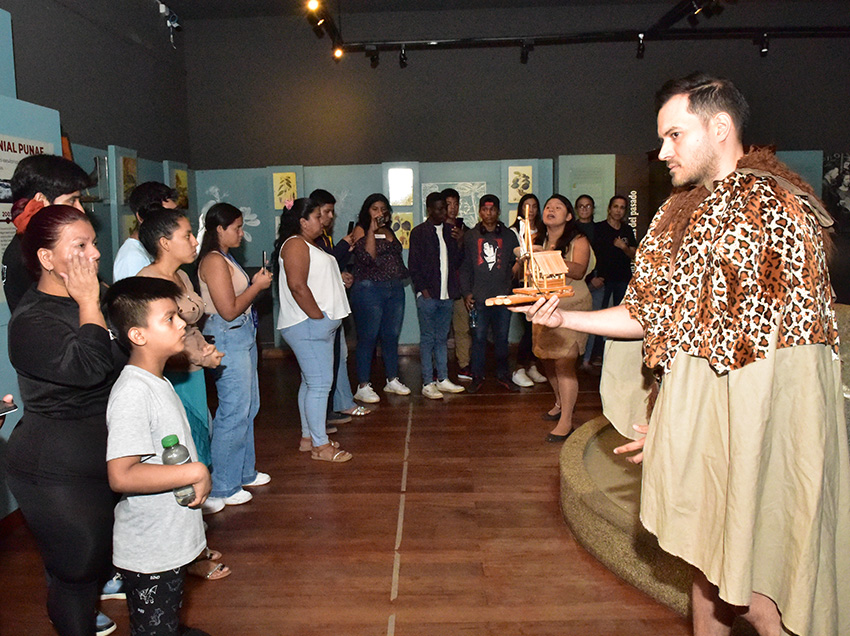 Museo Municipal realiza narraciones teatralizadas sobre la cultura ancestral de la costa ecuatoriana