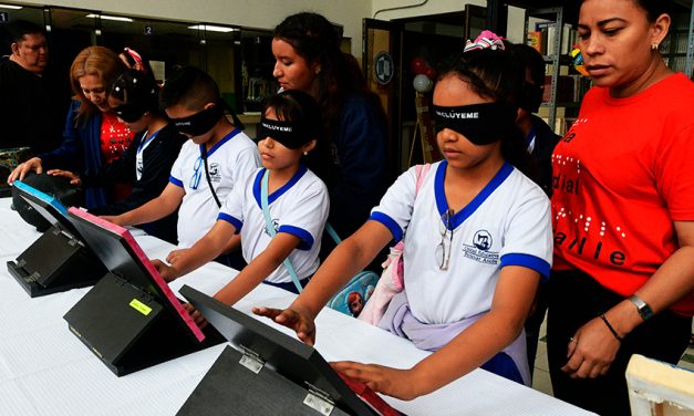 90 niños participaron en el evento “Leer para creer, otras formas de ver”