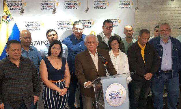 Oposición venezolana agradece respaldo de EEUU, ONU y OEA a la lucha democrática