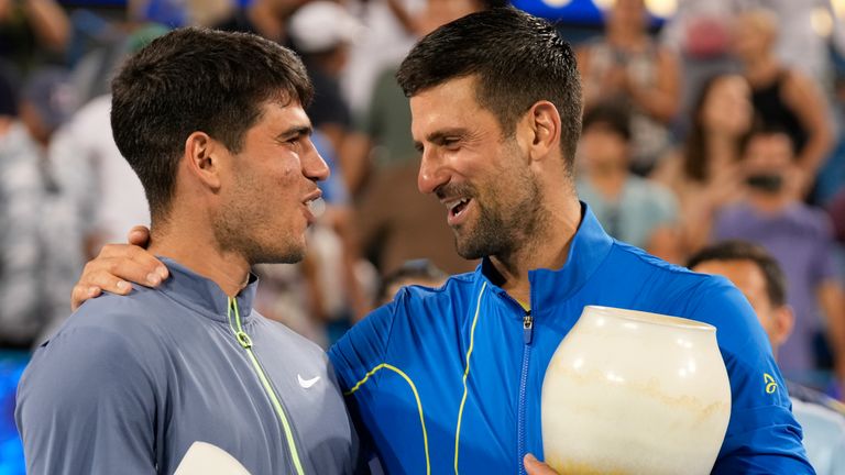 TENIS | El apodo que le puso Novak Djokovic a Carlos Alcaraz y que sorprendió a todos