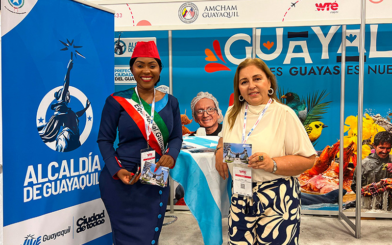 Dirección de Turismo promociona a Guayaquil en la World Travel Expo de Miami