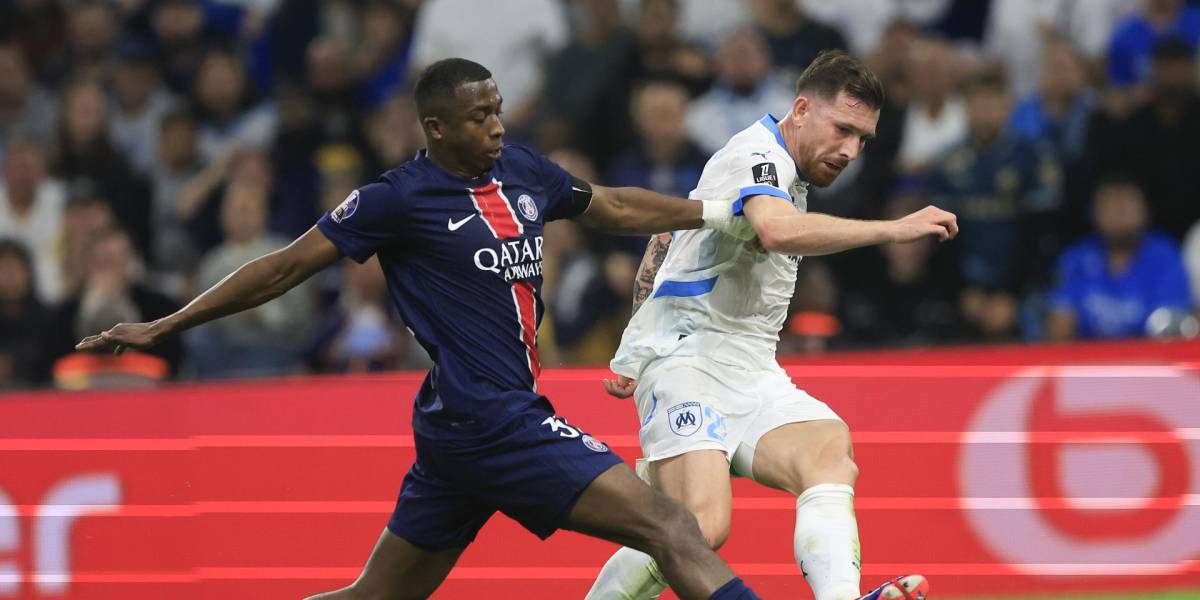 PSG, con Willian Pacho de titular, goleó a Marsella en el clásico de Francia