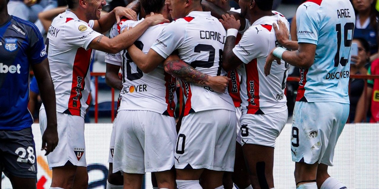 QUIEREN FINAL: LDU ganó y hunde a Emelec al fondo de la tabla