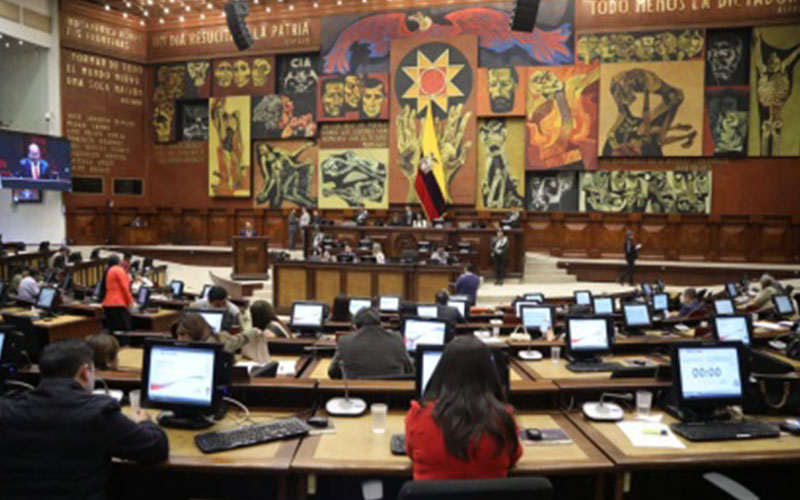 La Asamblea Nacional tramitó en primer debate la Ley de Creación de la Universidad Pública de Santo Domingo de los Tsáchilas