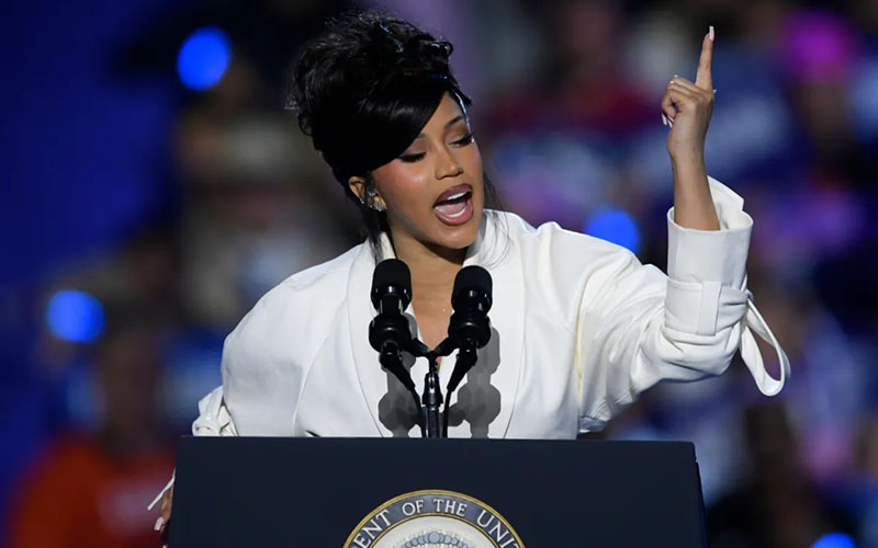 Cardi B y otros famosos critican triunfo de Trump en las elecciones presidenciales