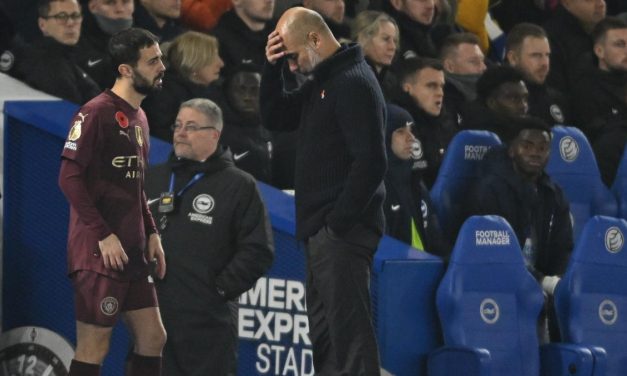 El Manchester City atraviesa su peor crisis futbolística