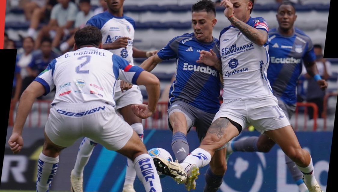 REACCIONÓ, PERO NO LE ALCANZÓ: Emelec rescató el empate ante Imbabura en el Capwell