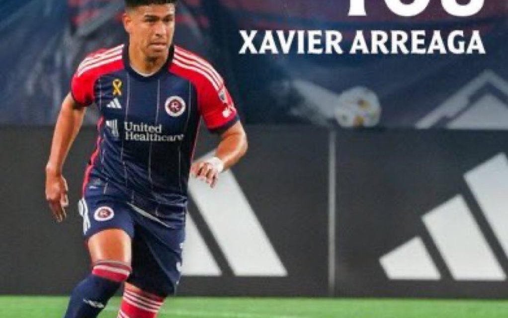 Xavier Arreaga no continuará en el New England Revolutions