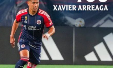 Xavier Arreaga no continuará en el New England Revolutions