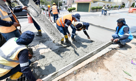 Se reemplazó pavimento rígido en vía de la ciudadela Bellavista