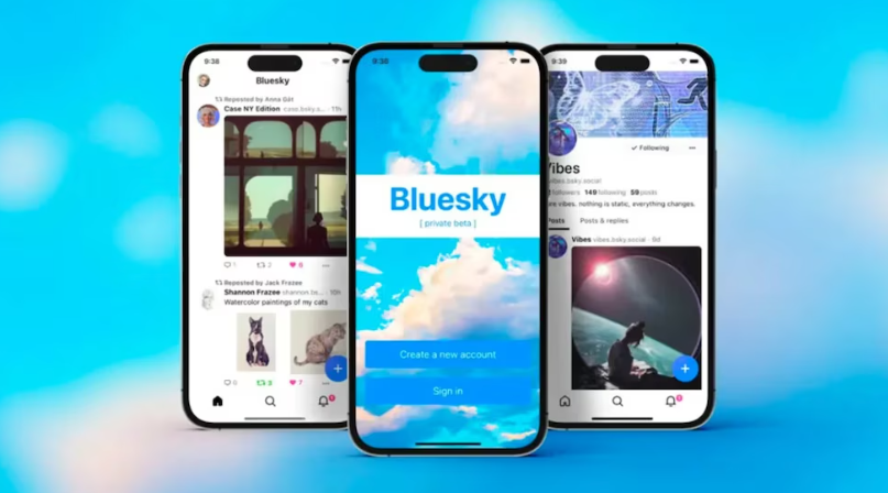 Bluesky ganó más de un millón de nuevos usuarios desde las elecciones en EEUU y comienza a competir con X