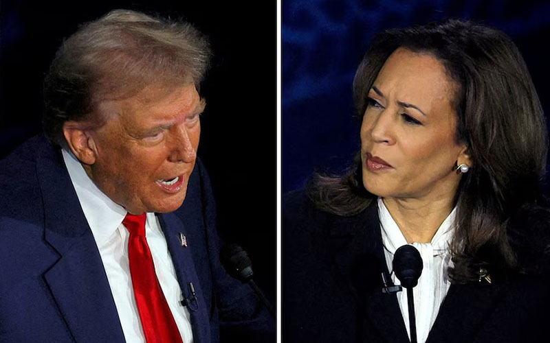 Harris y Trump llegan empatados a una elección presidencial que cambiará la historia de EEUU y su posición política en el tablero mundial