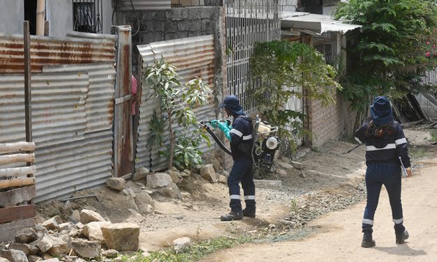 Jornada de fumigación benefició a 1.260 moradores de El Fortín