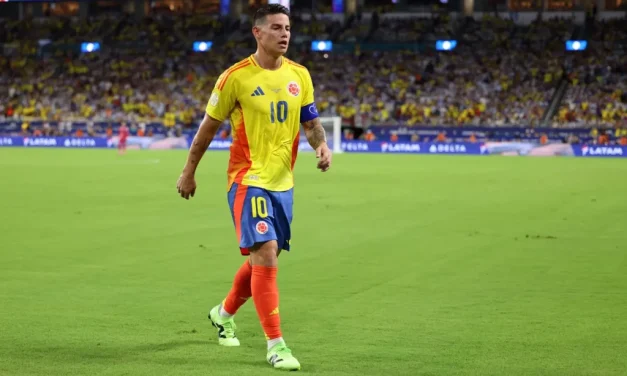 James Rodríguez es duda en Colombia para enfrentar a Ecuador por eliminatorias